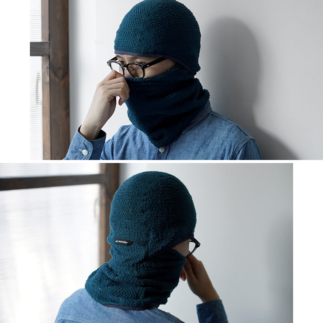 AND WANDER(アンドワンダー) アルファダイレクト バラクラバ