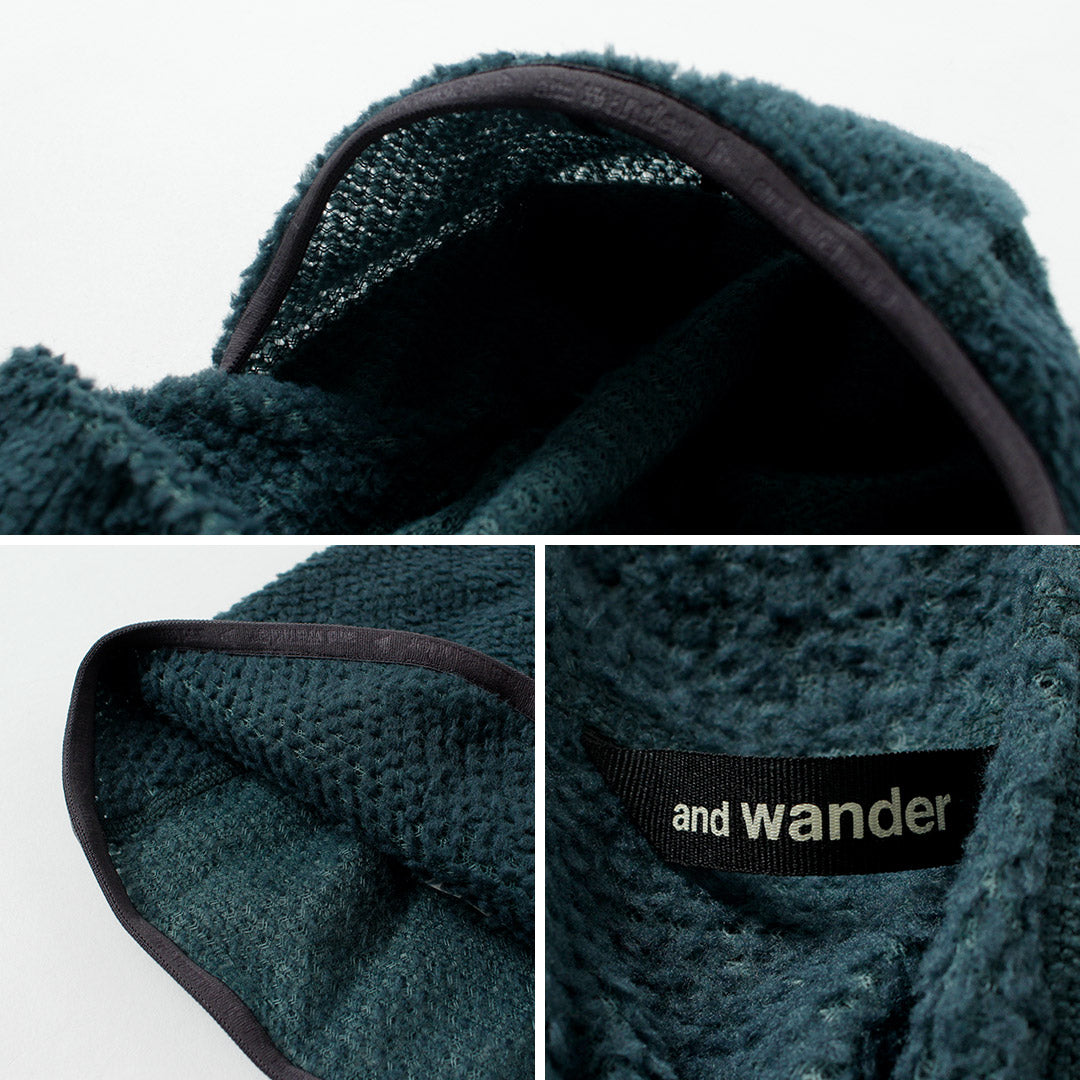 AND WANDER(アンドワンダー) アルファダイレクト バラクラバ