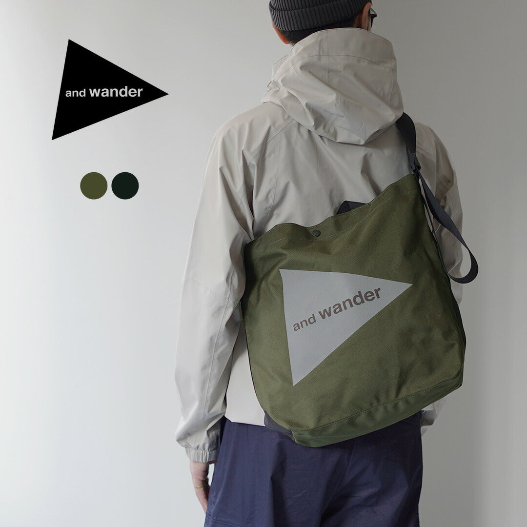 AND WANDER(アンドワンダー) リサイクルオックス トートバッグ