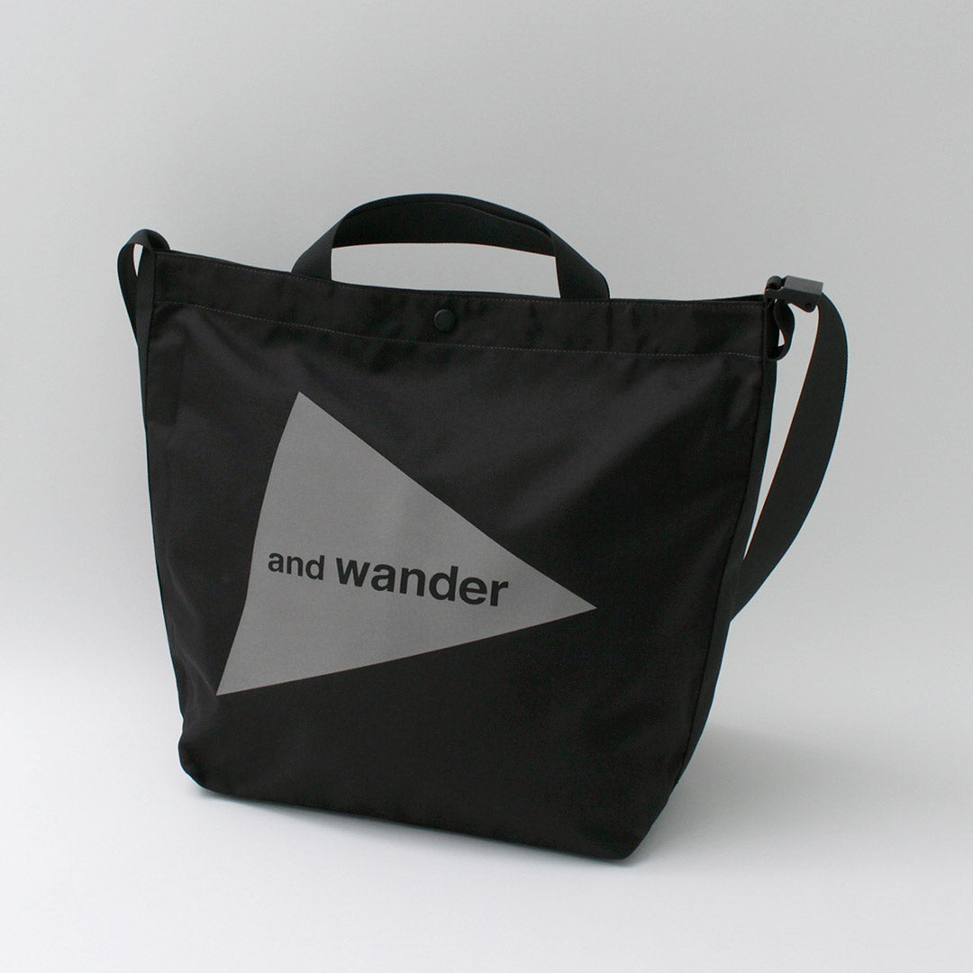 AND WANDER(アンドワンダー) リサイクルオックス トートバッグ