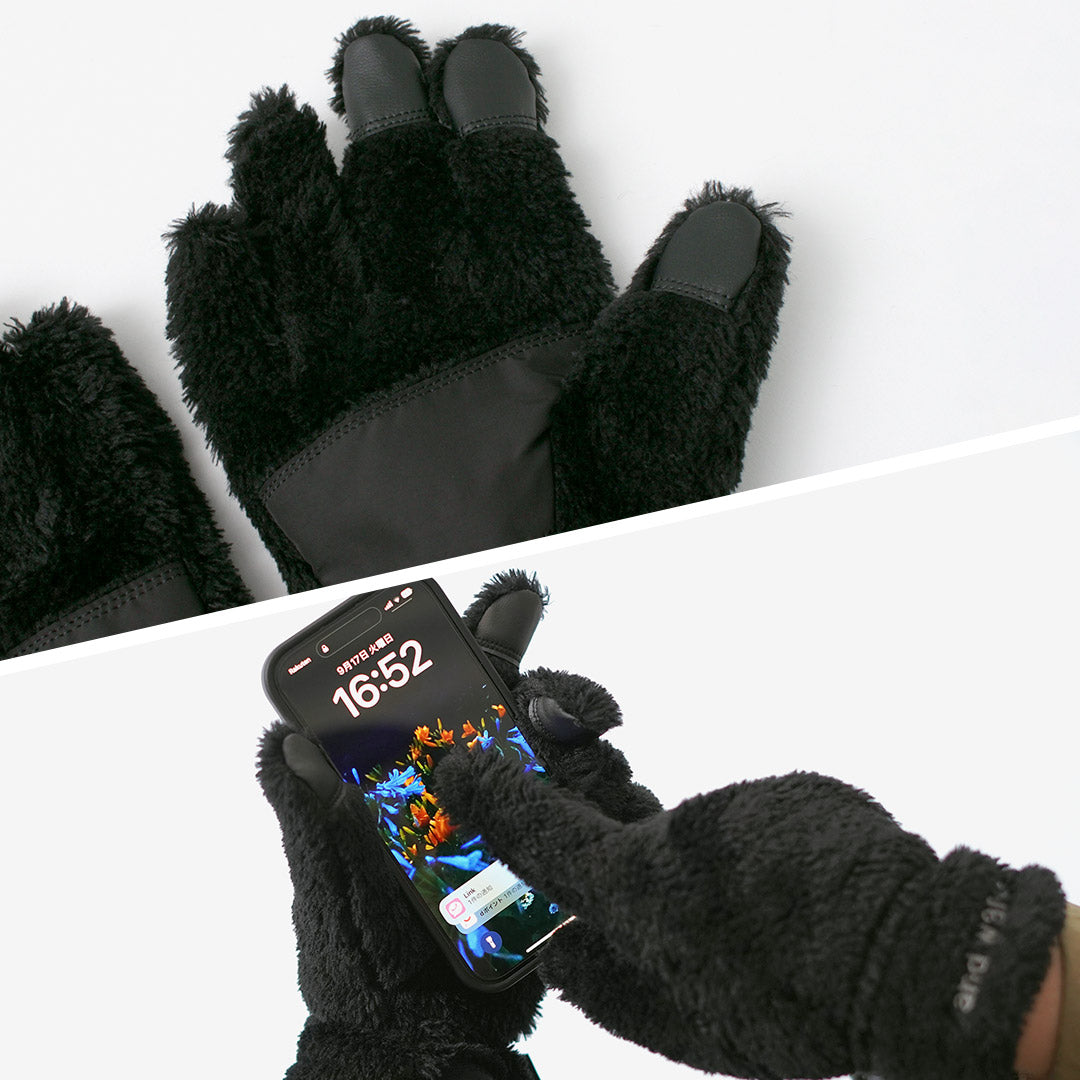 AND WANDER(アンドワンダー) ハイロフト フリースグローブ