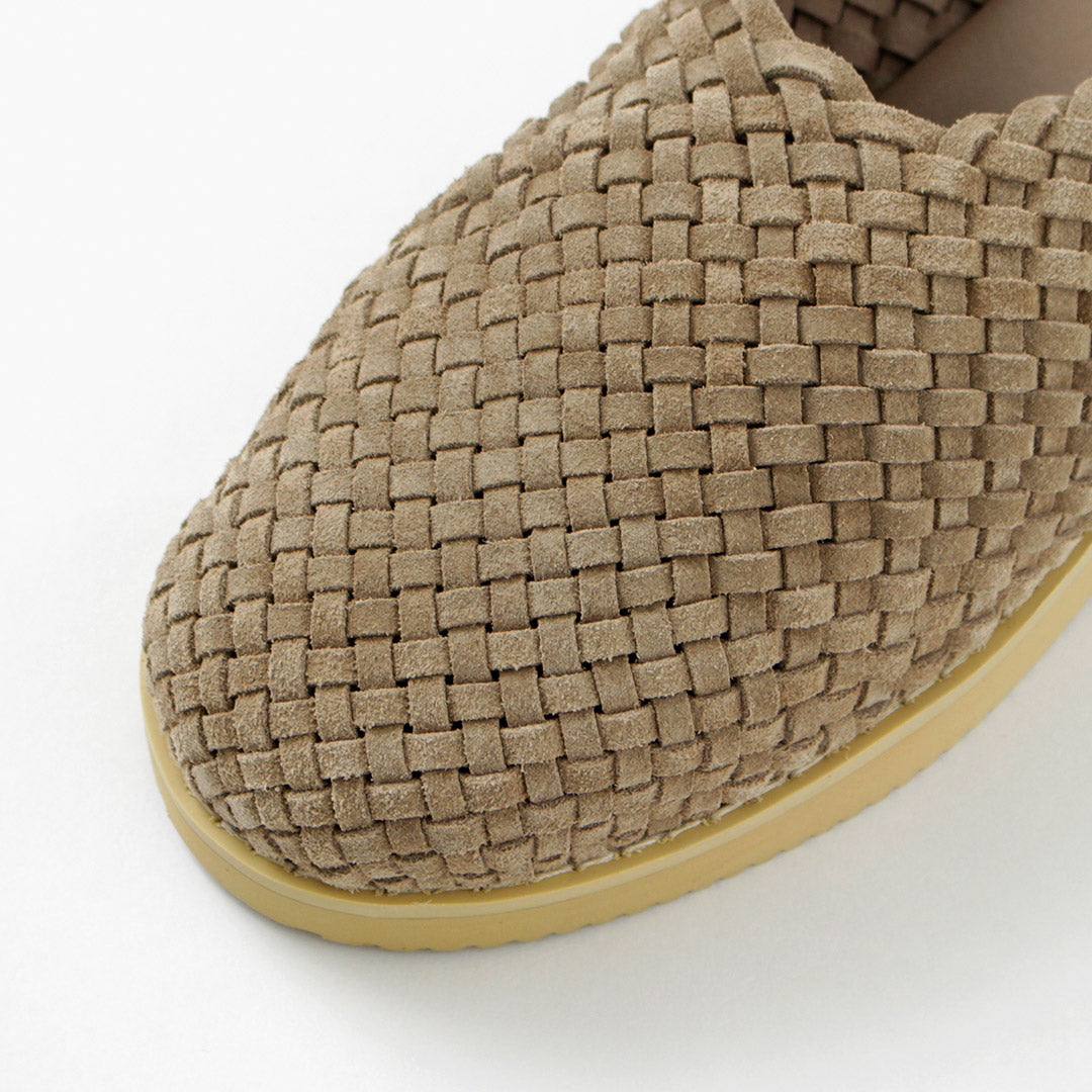 MOLLE SHOES(モールシューズ) ウーブン レザークロッグ