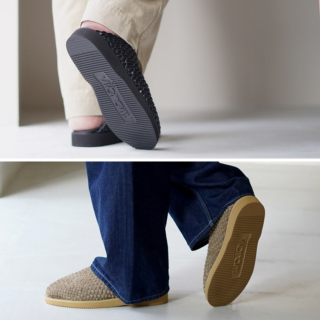 MOLLE SHOES(モールシューズ) ウーブン レザークロッグ