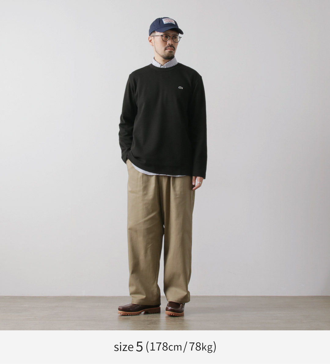 LACOSTE(ラコステ) クラシックフィット ピケ ロングスリーブTシャツ