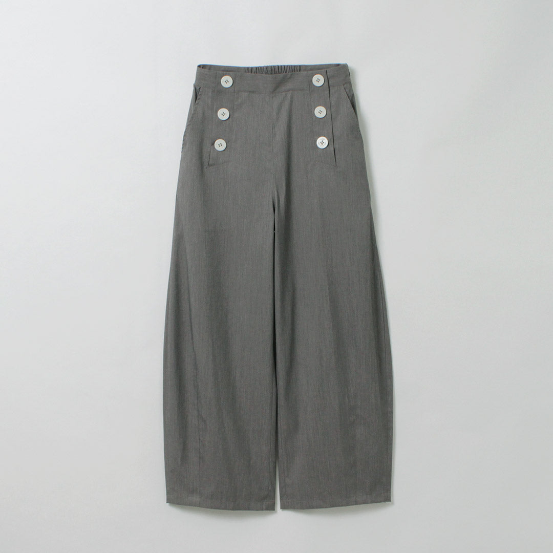 【30%OFF】KHA:KI(カーキ) マリン オーバルパンツ
