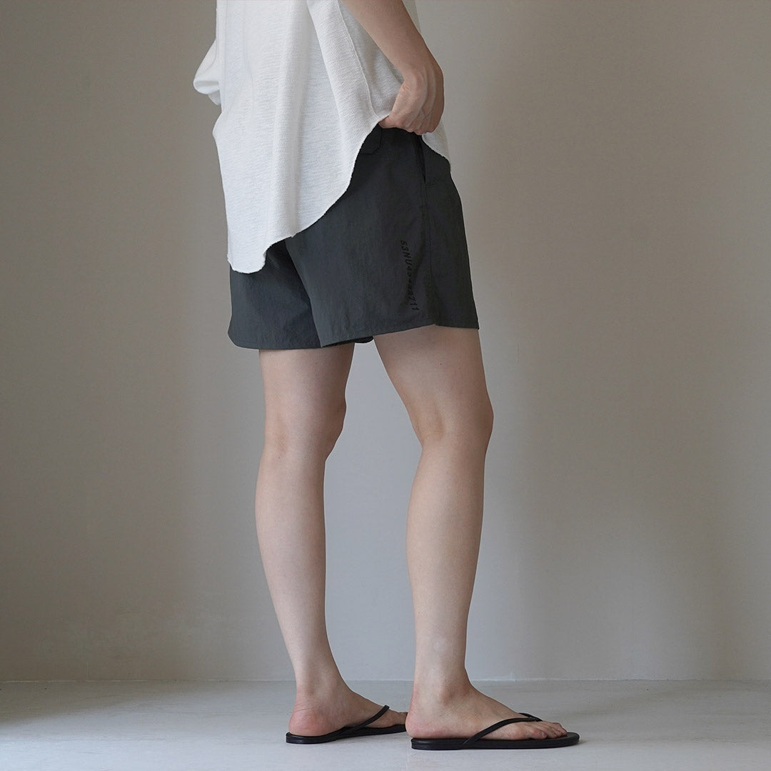 【50%OFF】KHA:KI(カーキ) Q.D. ナイロン ショーツ WAVY