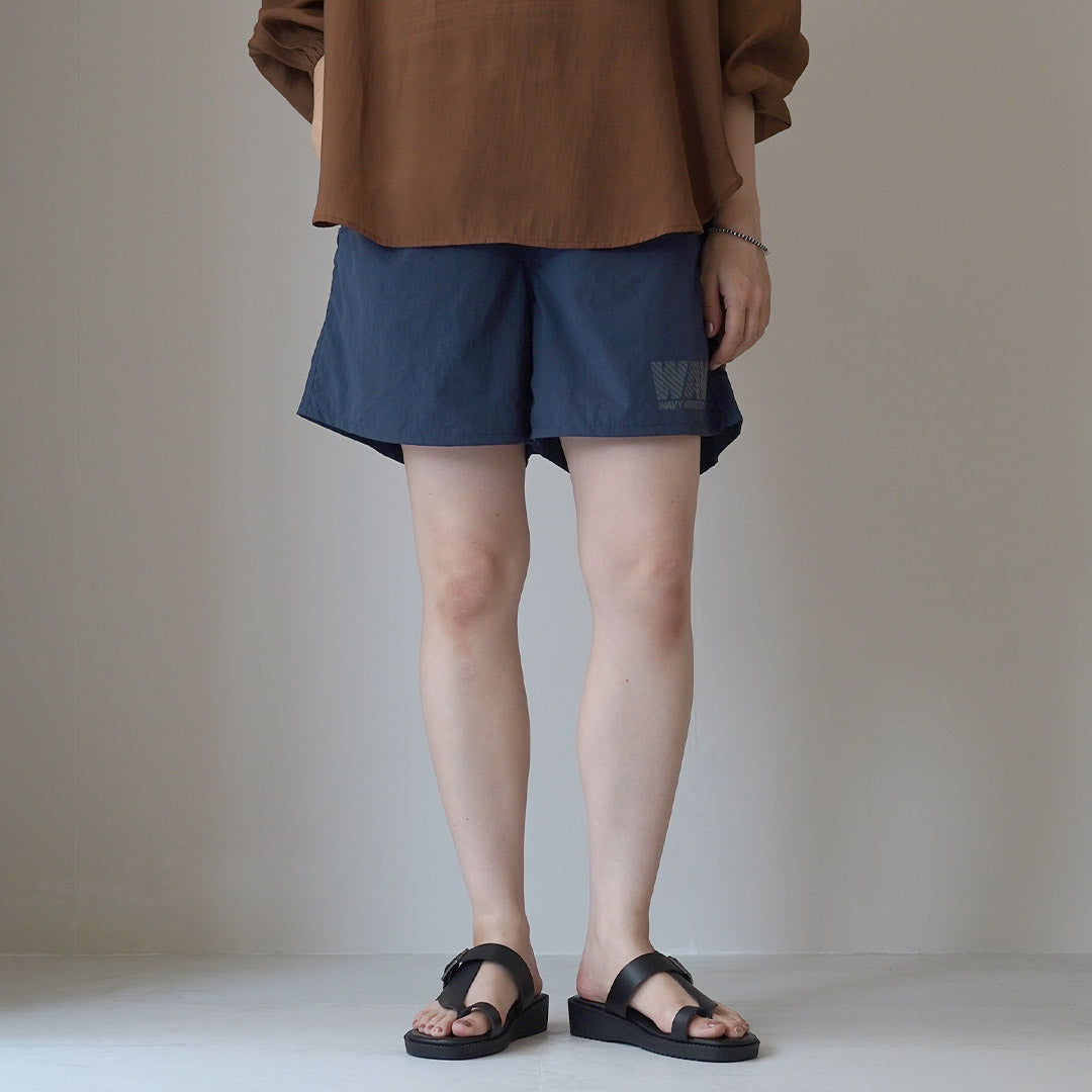 【50%OFF】KHA:KI(カーキ) Q.D. ナイロン ショーツ WAVY