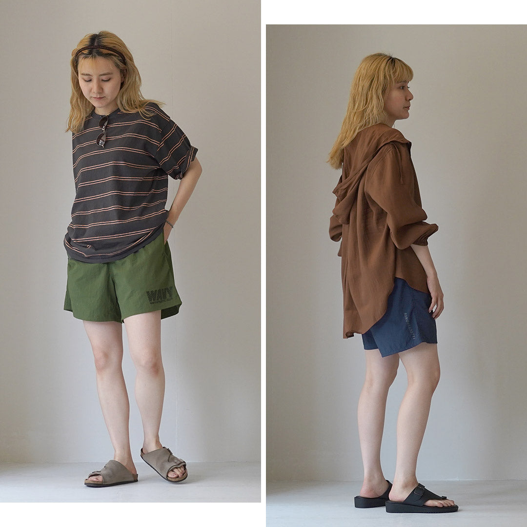 【50%OFF】KHA:KI(カーキ) Q.D. ナイロン ショーツ WAVY