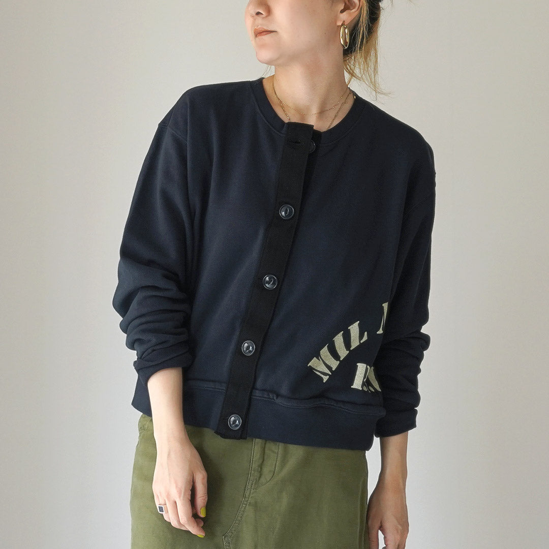 【30%OFF】KHA:KI(カーキ) リメイク スウェット カーディガン