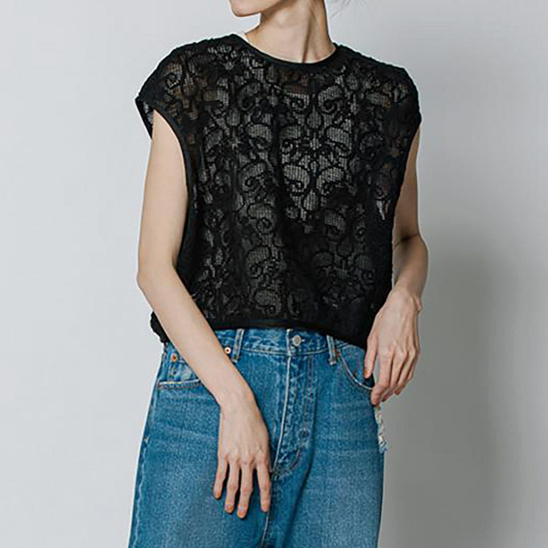 【30%OFF】YENN(イェン) カラー別注 コードレース ブラウス