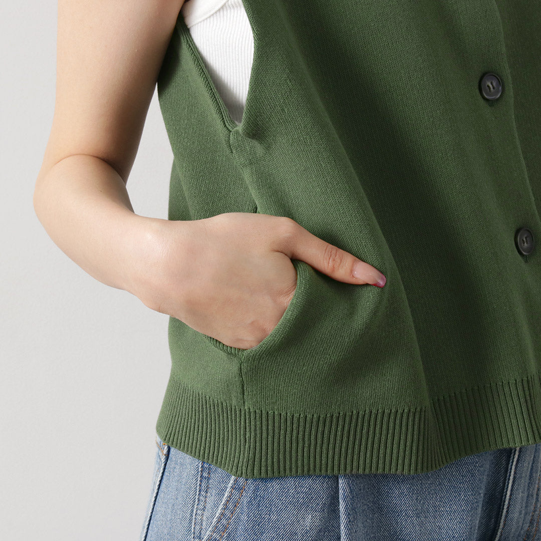 YENN(イェン) ダブルフェイス ニットベスト