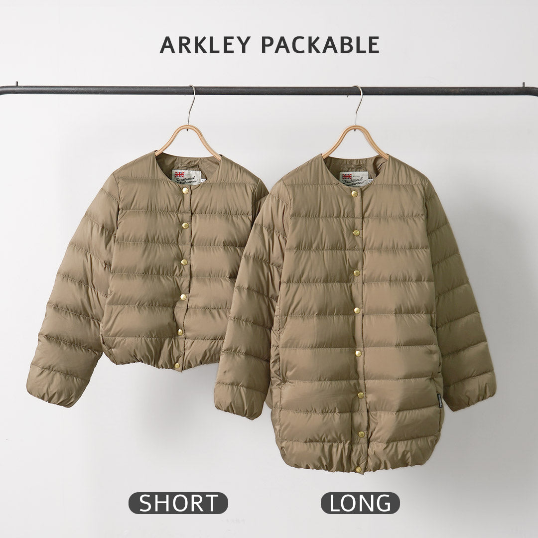 TRADITIONAL WEATHERWEAR(トラディショナル ウェザーウェア) ARKLEY アークリー パッカブル ロング ダウンジャケット