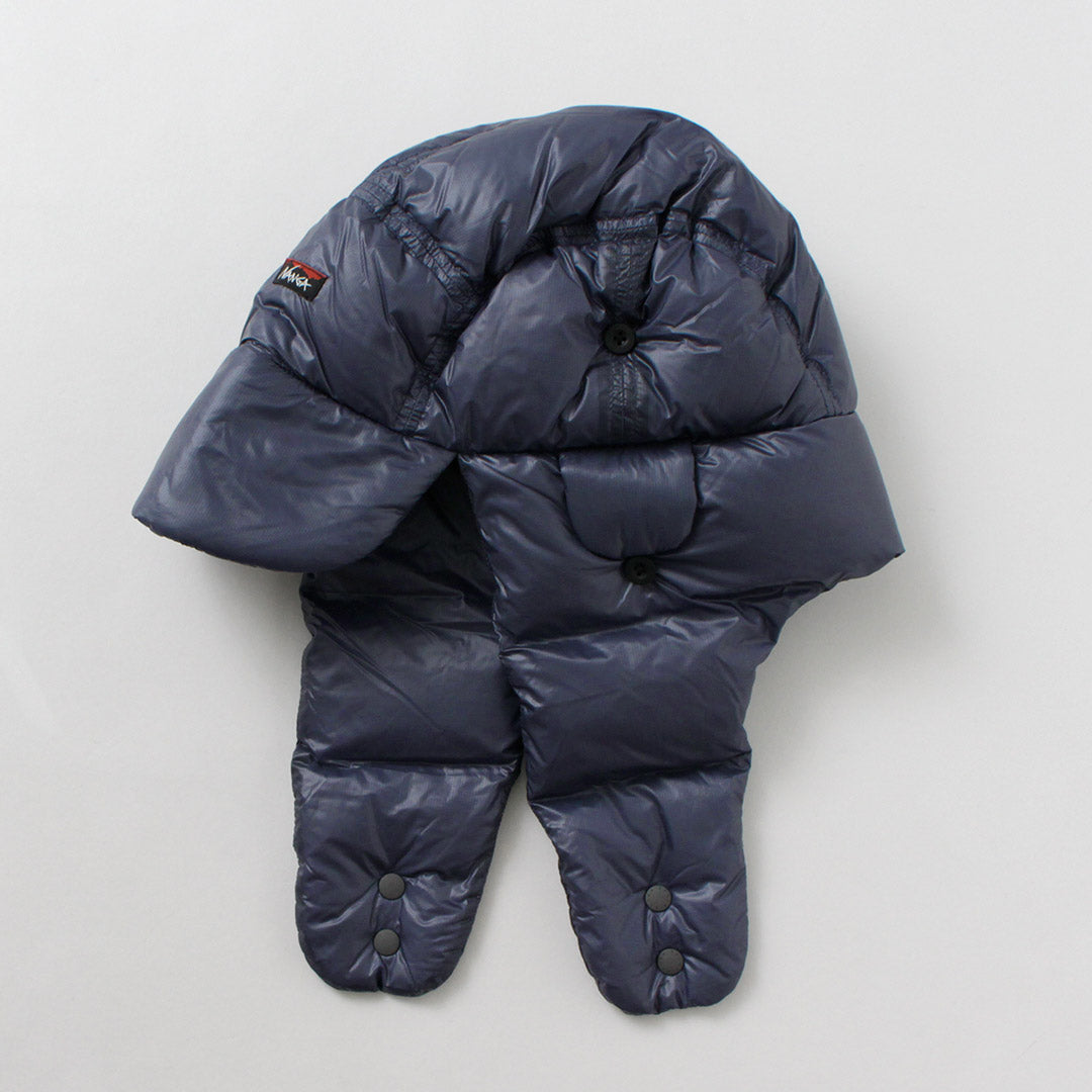 NANGA(ナンガ) マウンテンロッジ ダウン イヤーフラップキャップ