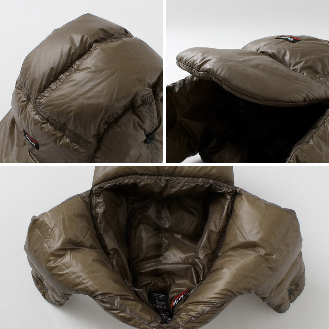 NANGA(ナンガ) マウンテンロッジ ダウン イヤーフラップキャップ