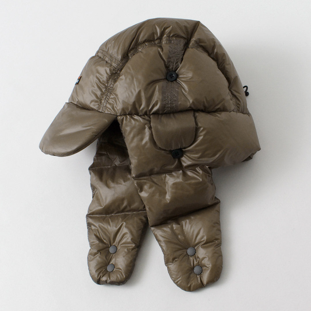 NANGA(ナンガ) マウンテンロッジ ダウン イヤーフラップキャップ