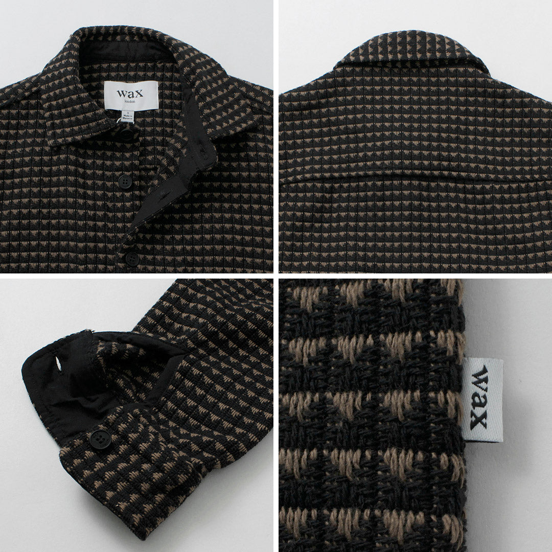 WAX LONDON(ワックスロンドン) ホワイティング オーバーシャツ