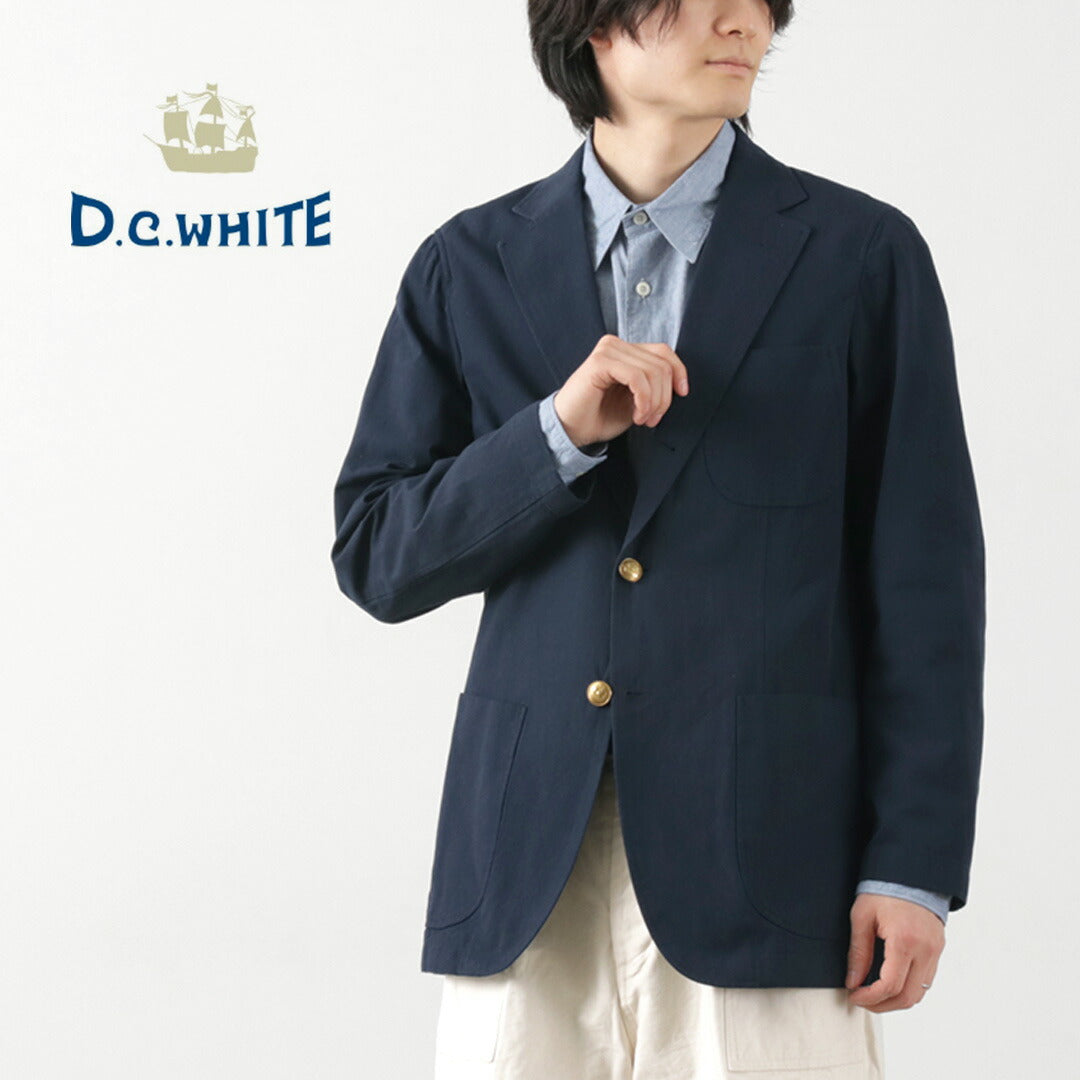 D.C.WHITE(ディーシーホワイト) コットンリネン サマー ブレザー