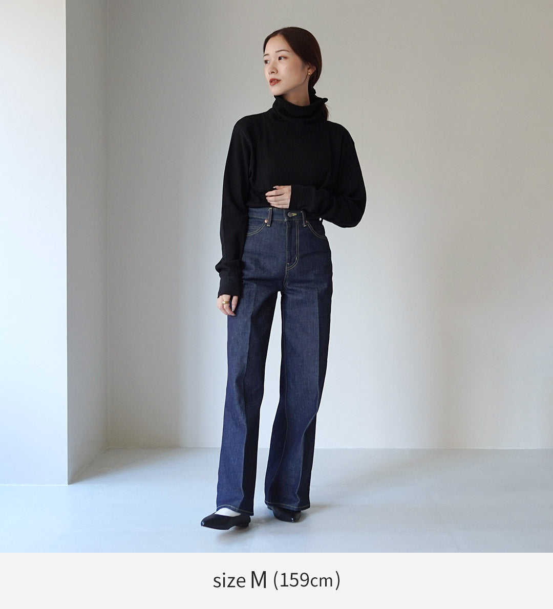 HEALTHKNIT(ヘルスニット) ベーシックワッフル タートルネック