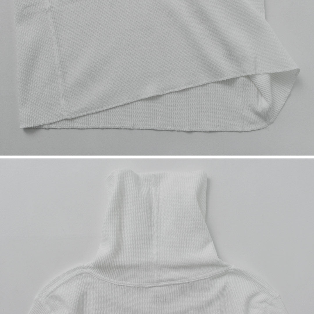 HEALTHKNIT(ヘルスニット) ベーシックワッフル タートルネック