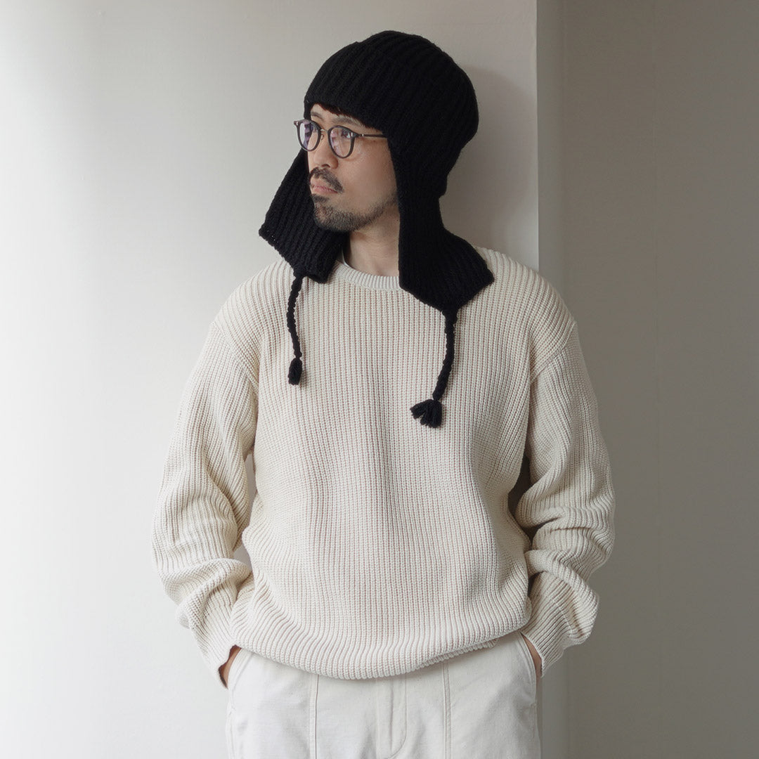 【30%OFF】HICOSAKA(ヒコサカ) ニット フライトキャップ