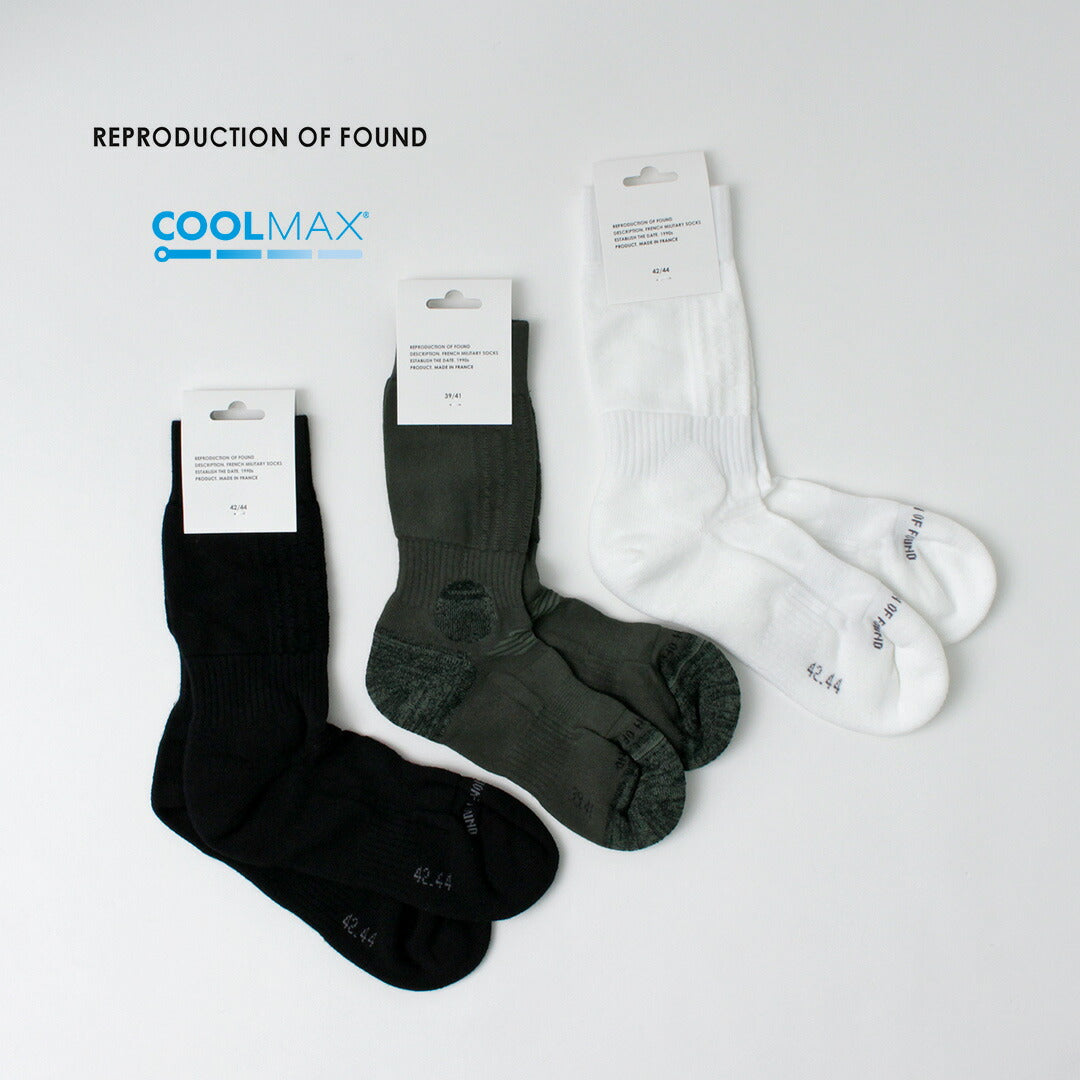 REPRODUCTION OF FOUND(リプロダクション オブ ファウンド) フレンチ ミリタリーソックス