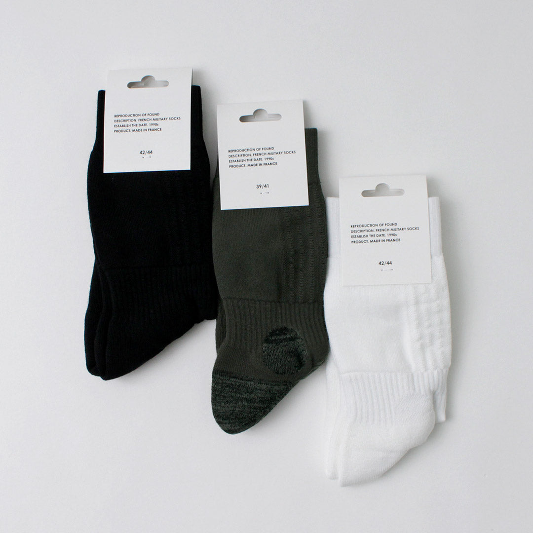 REPRODUCTION OF FOUND(リプロダクション オブ ファウンド) フレンチ ミリタリーソックス