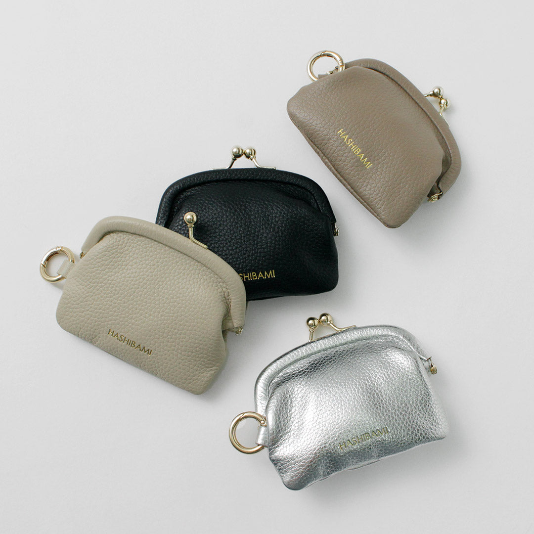 【20%OFF】HASHIBAMI(ハシバミ) ミニくるみ口金 ポーチチャーム