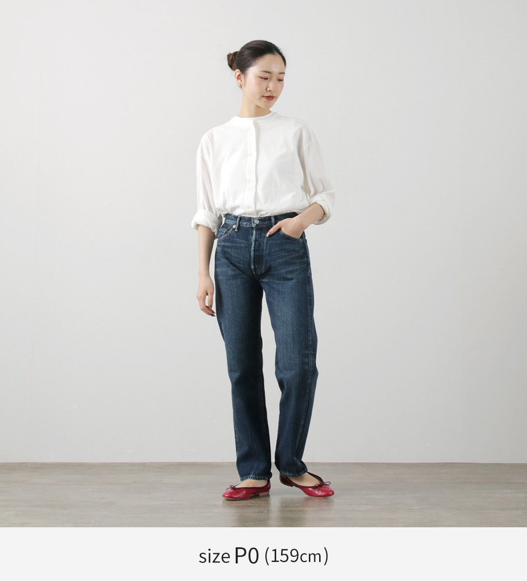 【30%OFF】SHINZONE(シンゾーン) オーディナリー ジーンズ ブルー 23SMSPA06