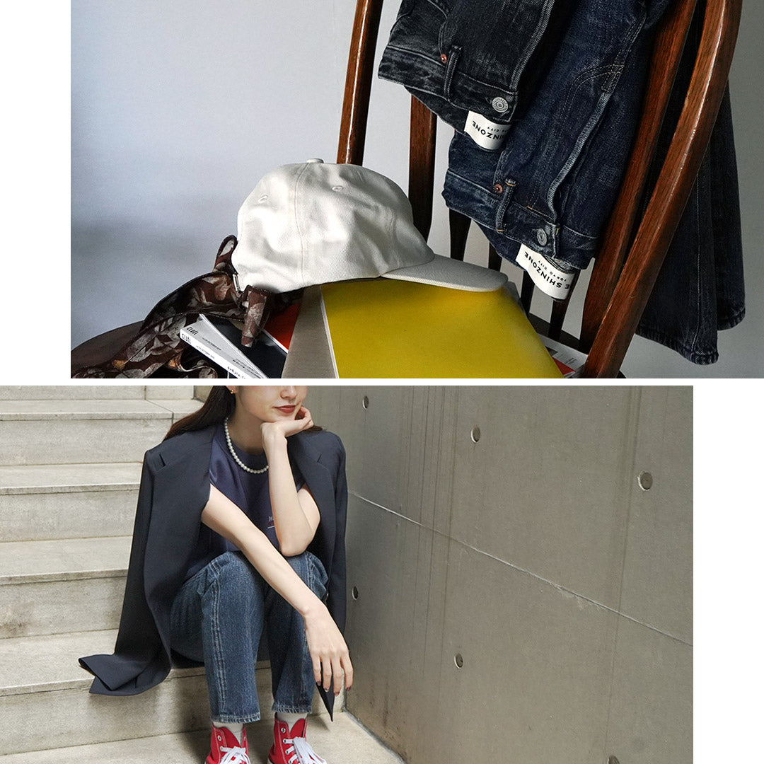 【30%OFF】SHINZONE(シンゾーン) オーディナリー ジーンズ ブルー 23SMSPA06