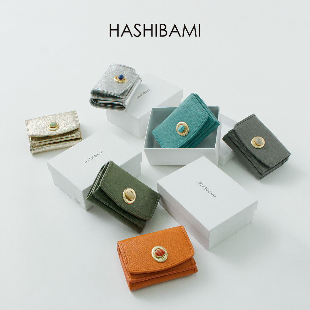 HASHIBAMI(ハシバミ) 天然石 ミニウォレット