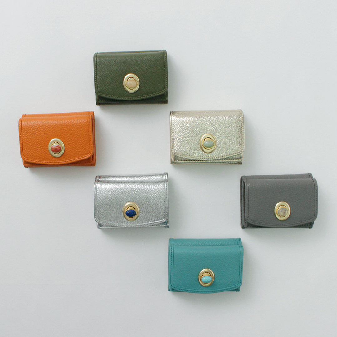 HASHIBAMI(ハシバミ) 天然石 ミニウォレット