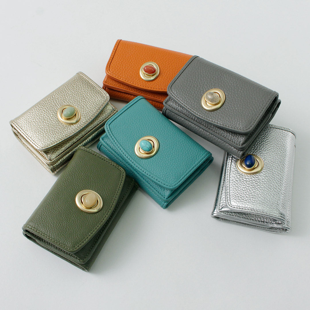 HASHIBAMI(ハシバミ) 天然石 ミニウォレット