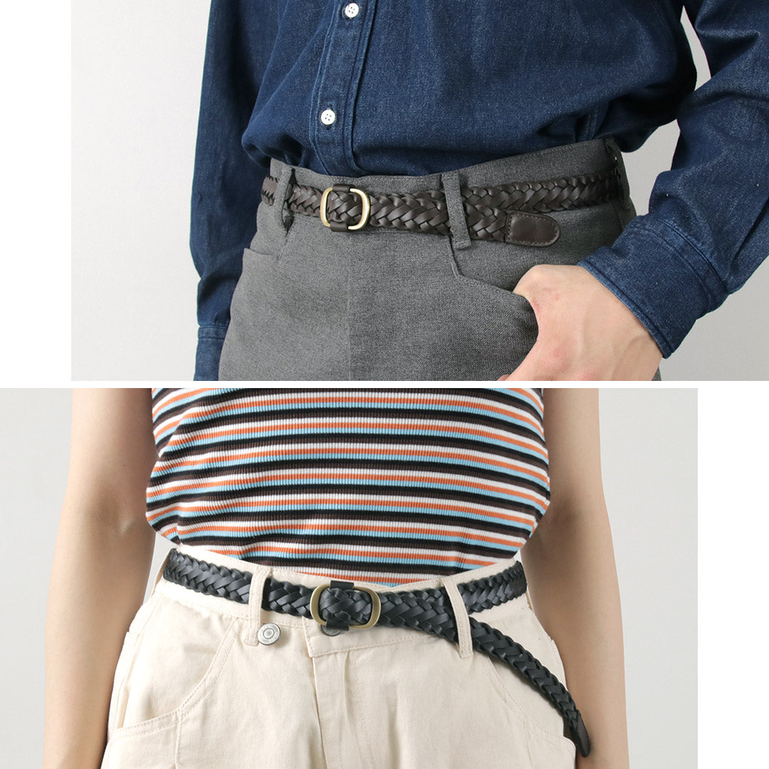 phaduA(パ・ドゥア) サイズレス ブレイドレザーベルト