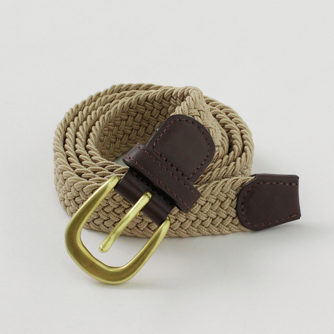 phaduA(パ・ドゥア) エラスティック ナローメッシュベルト