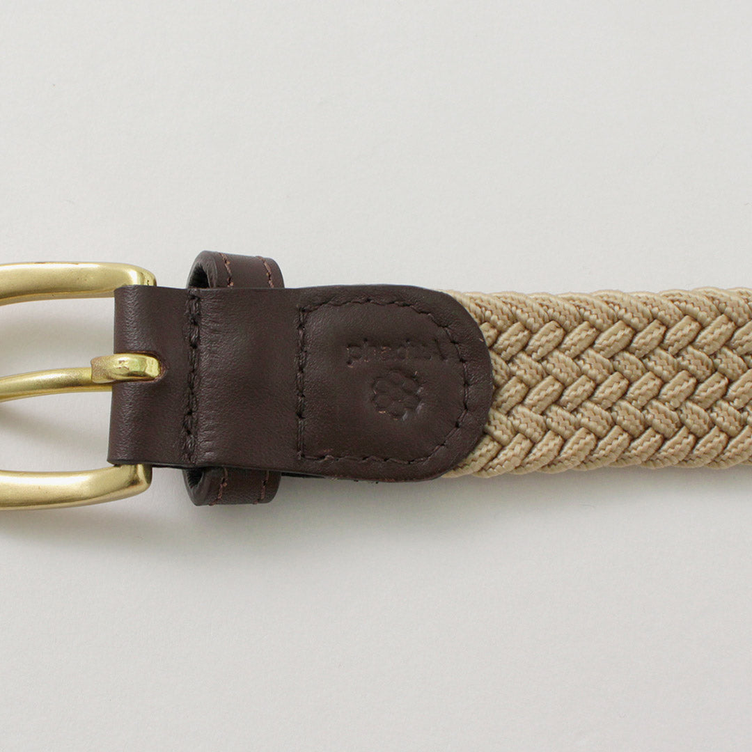 phaduA(パ・ドゥア) エラスティック ナローメッシュベルト