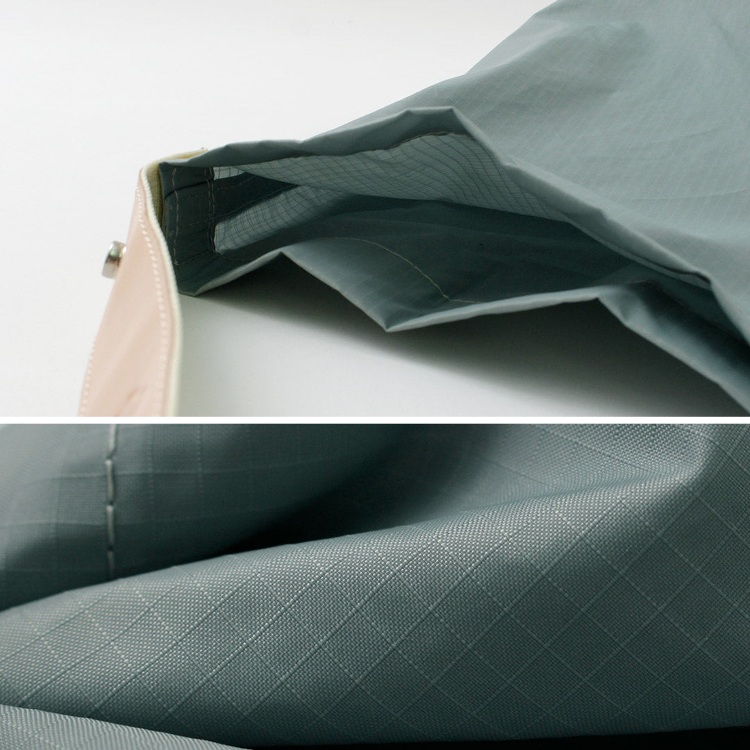 phaduA(パ・ドゥア) リップストップナイロン レザーサック/ショルダーバッグ