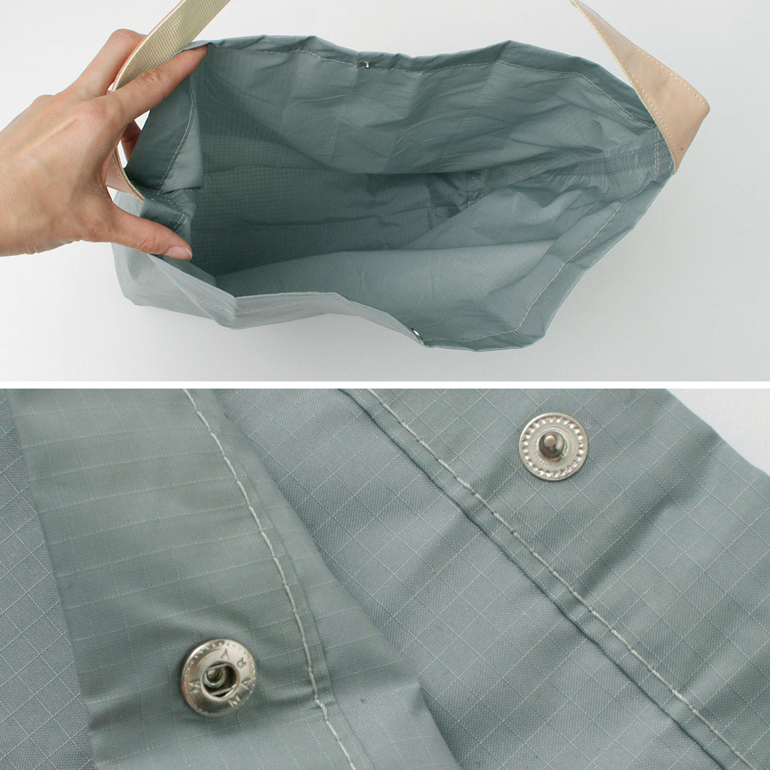 phaduA(パ・ドゥア) リップストップナイロン レザーサック/ショルダーバッグ