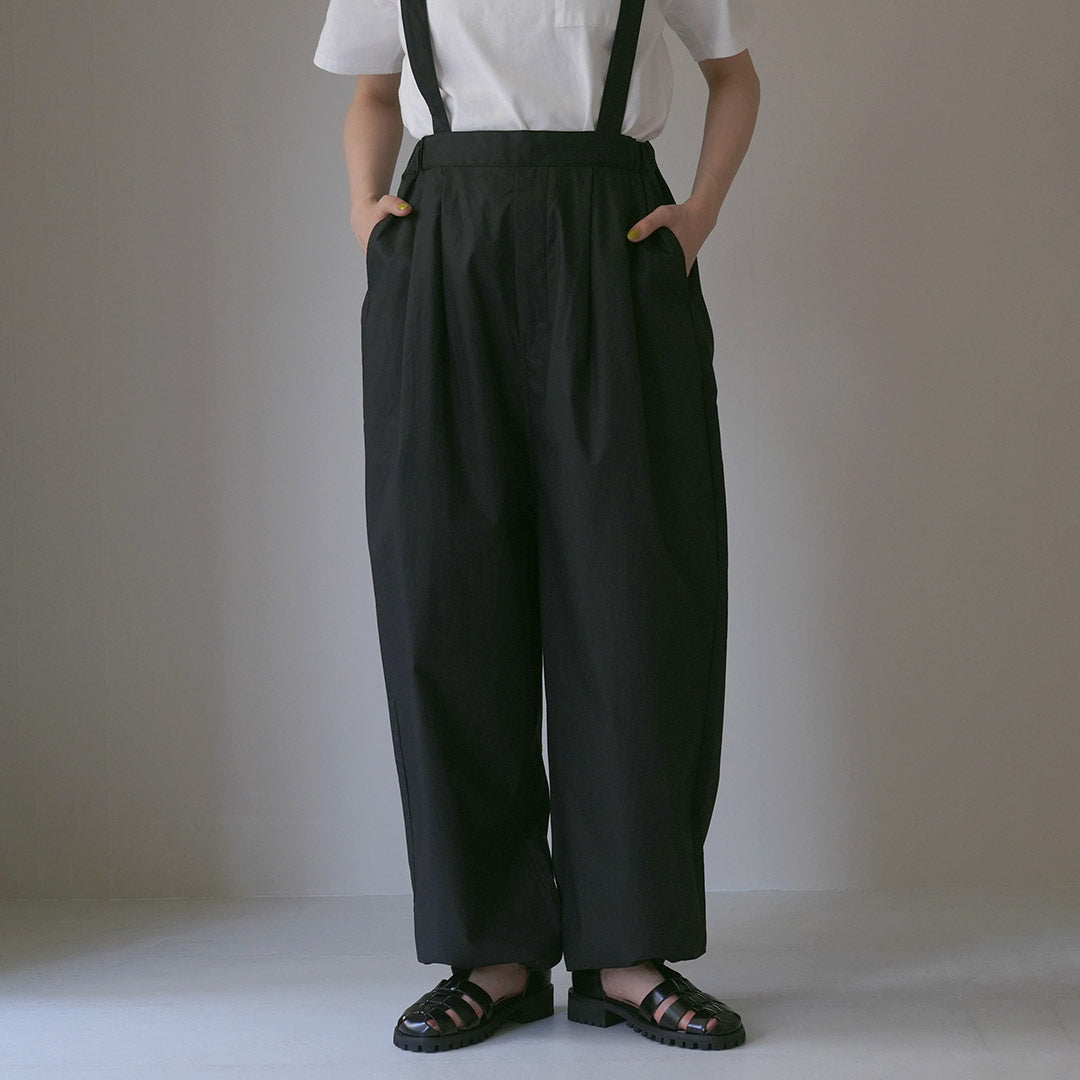 MIDIUMI(ミディウミ) サスペンダー バルーンパンツ