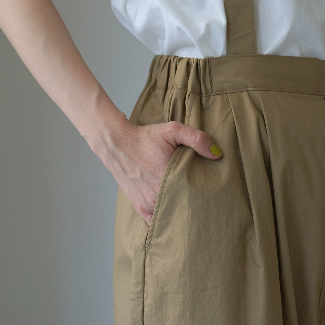 MIDIUMI(ミディウミ) サスペンダー バルーンパンツ