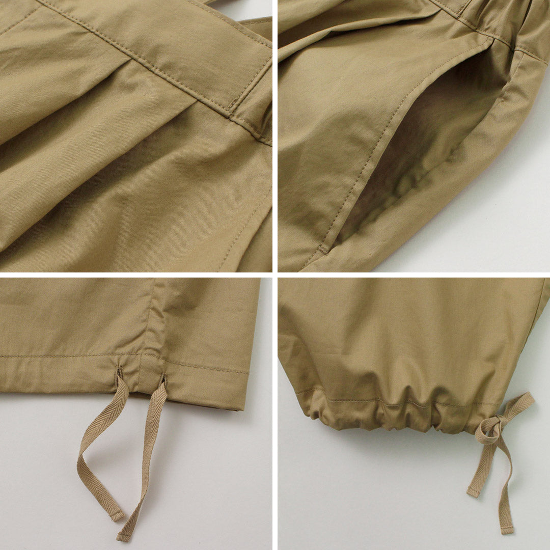 MIDIUMI(ミディウミ) サスペンダー バルーンパンツ