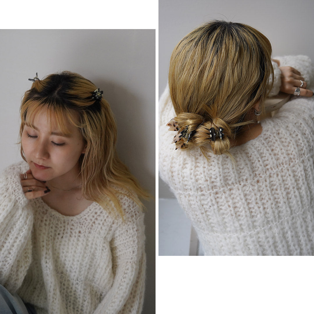 TRESSE(トレス) シャット ミラー+ミニヘアクリップ
