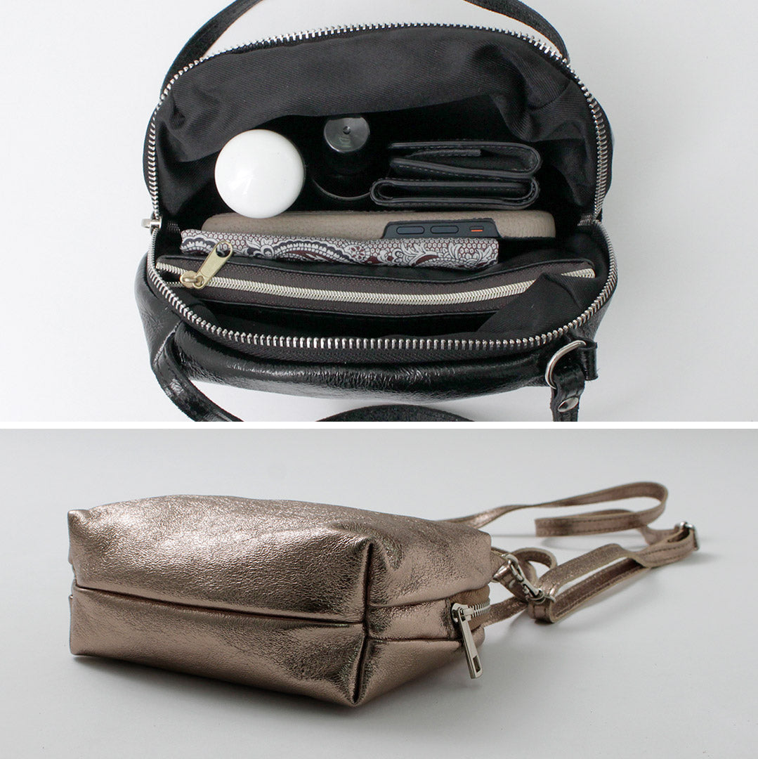 FROU FROU BAGS(フルフル バッグ) 2WAY レザーポーチ