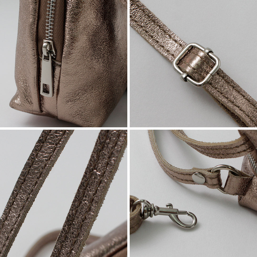 FROU FROU BAGS(フルフル バッグ) 2WAY レザーポーチ