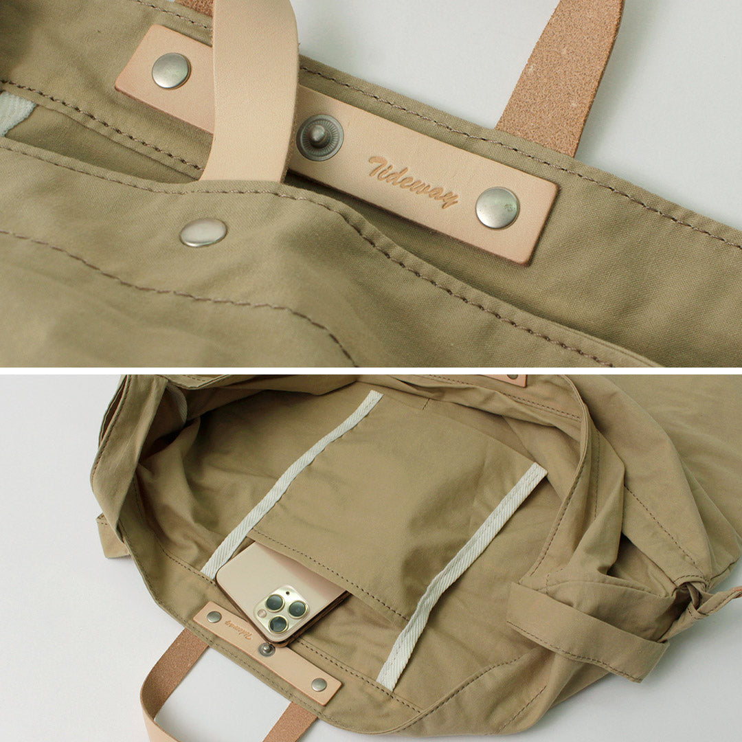 【30%OFF】TIDEWAY(タイドウェイ) BAFU 2Way トート