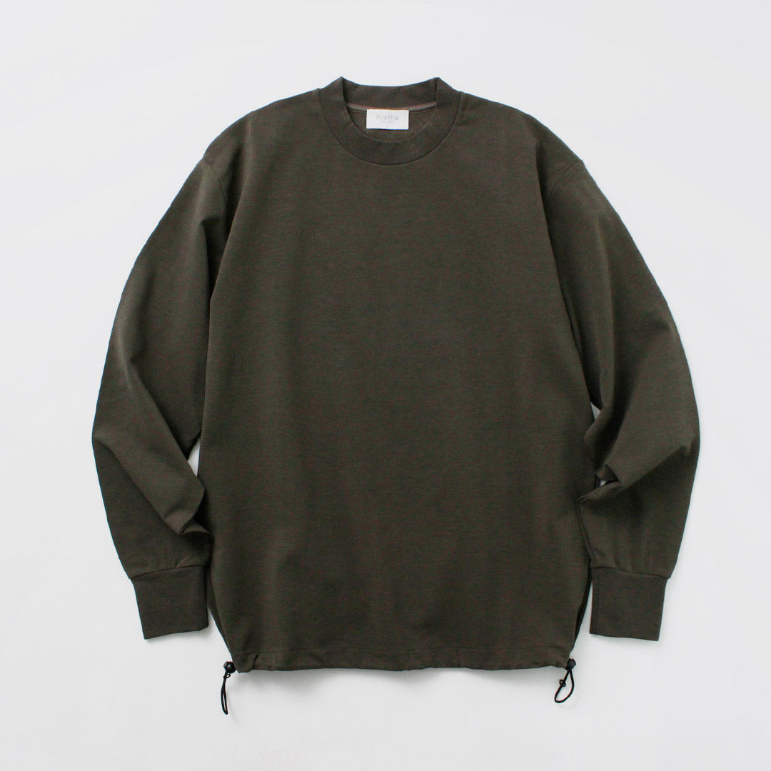 【50%OFF】FLISTFIA(フリストフィア) ロングスリーブ ドローコード プルオーバー