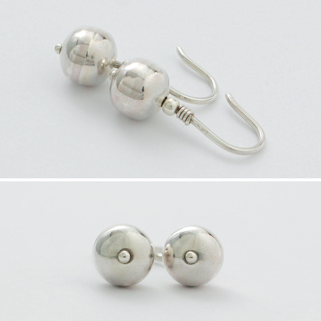 ERICKA NICOLAS BEGAY(エリッカ ニコラス ビゲイ) ナバホパール フック ピアス