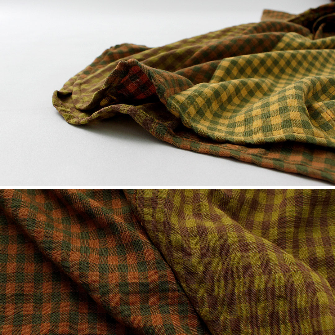 【50%OFF】DIP/DZT(ディップ/ディーゼットティー) チェック コンビシャツ