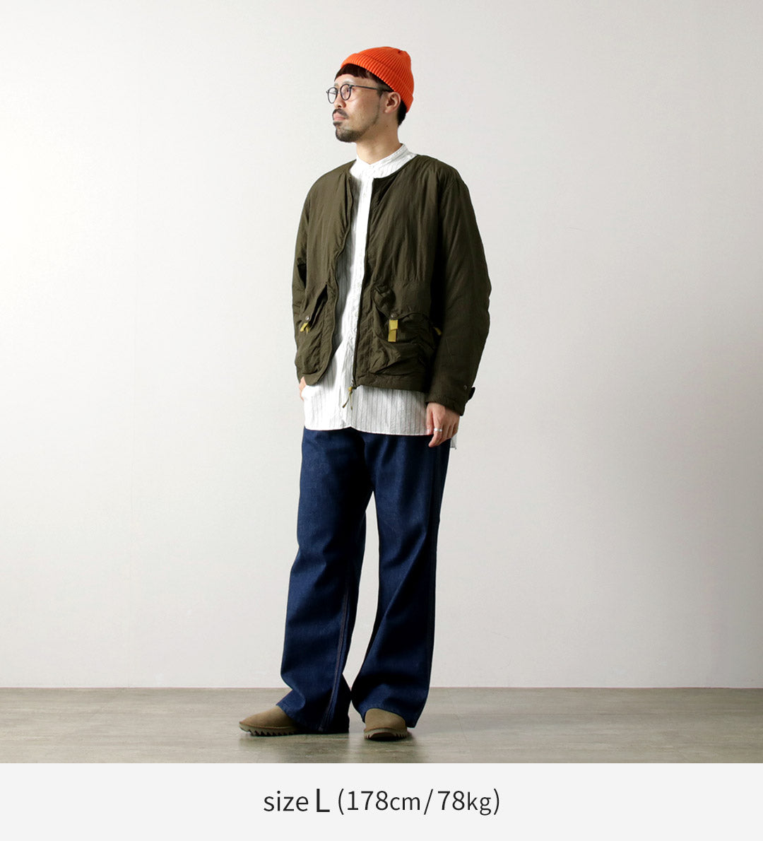 【30%OFF】DIP/DZT(ディップ/ディーゼットティー) ノーカラーブルゾン
