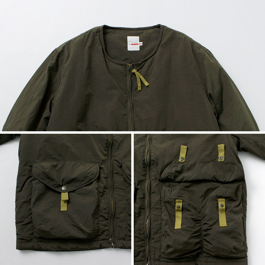 【30%OFF】DIP/DZT(ディップ/ディーゼットティー) ノーカラーブルゾン