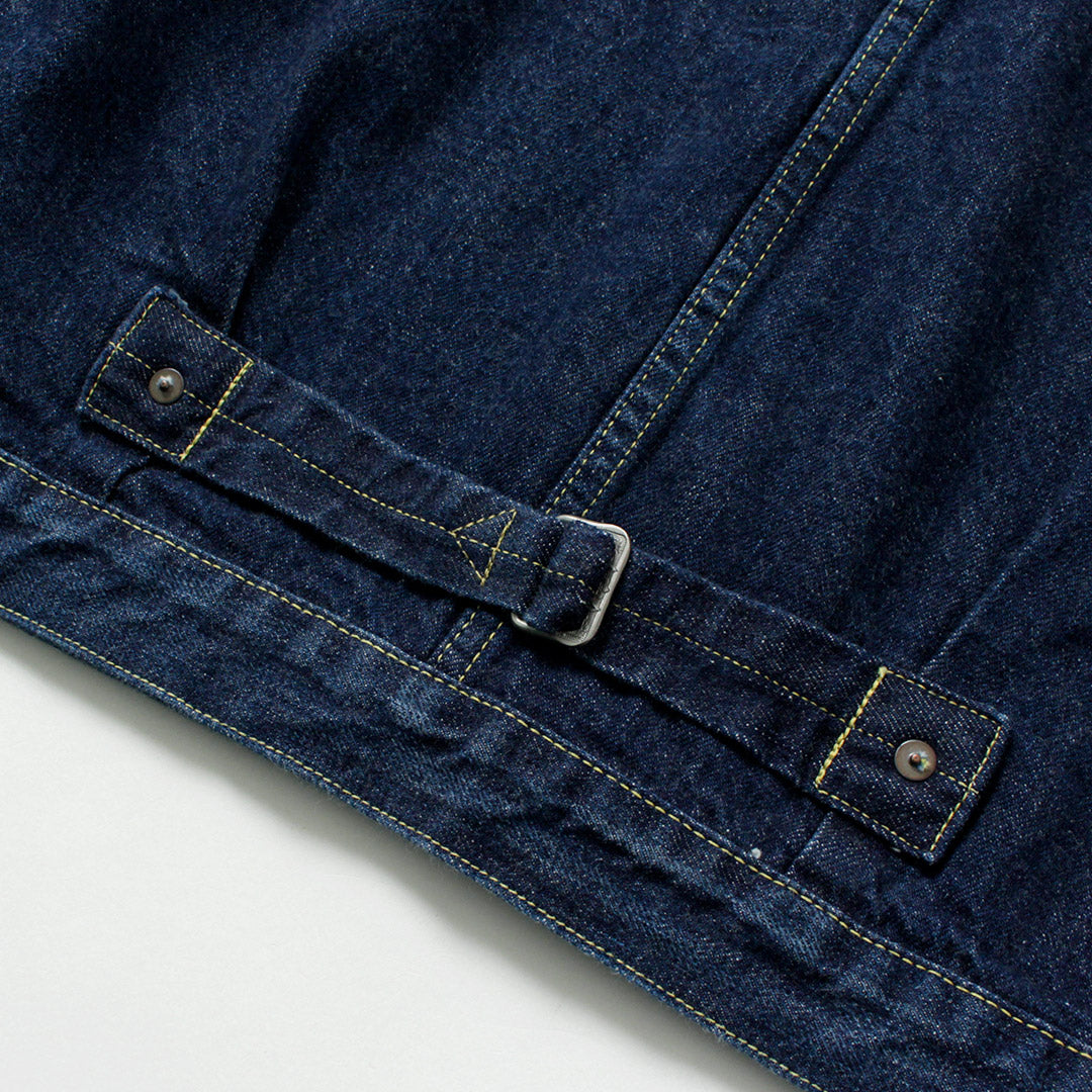 REMI RELIEF(レミレリーフ) 12ozデニム 大戦モデルGジャン ブルー